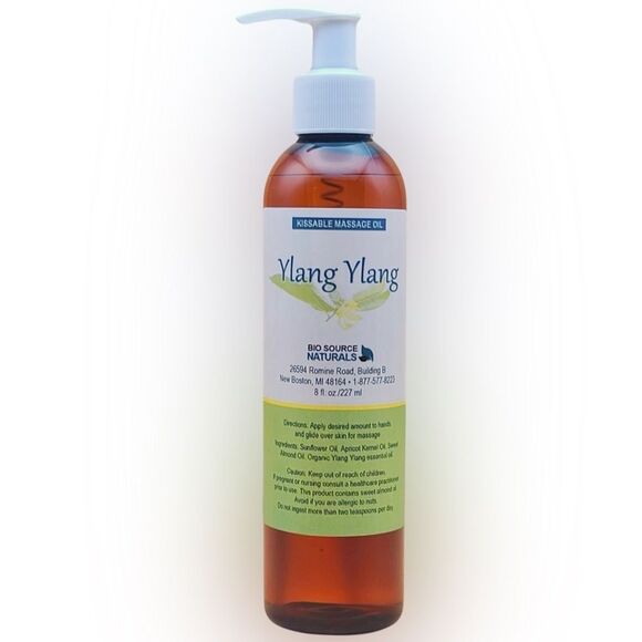 Ylang Ylang Kissable Massage Oil + Self-Care/Romance Ritual Card & EFT Scripts - Picture 2 of 7